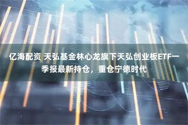 亿海配资 天弘基金林心龙旗下天弘创业板ETF一季报最新持仓，重仓宁德时代