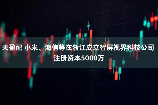 天盈配 小米、海信等在浙江成立智屏视界科技公司 注册资本5000万